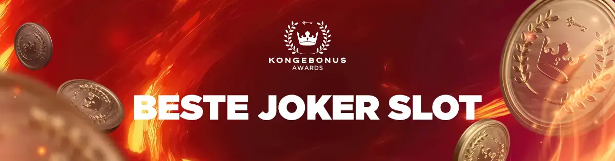 Beste joker slot priser banner